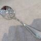 Christofle silver-plated ice cube serving spoon with pearl decoration