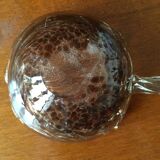 Turtle glass ashtray