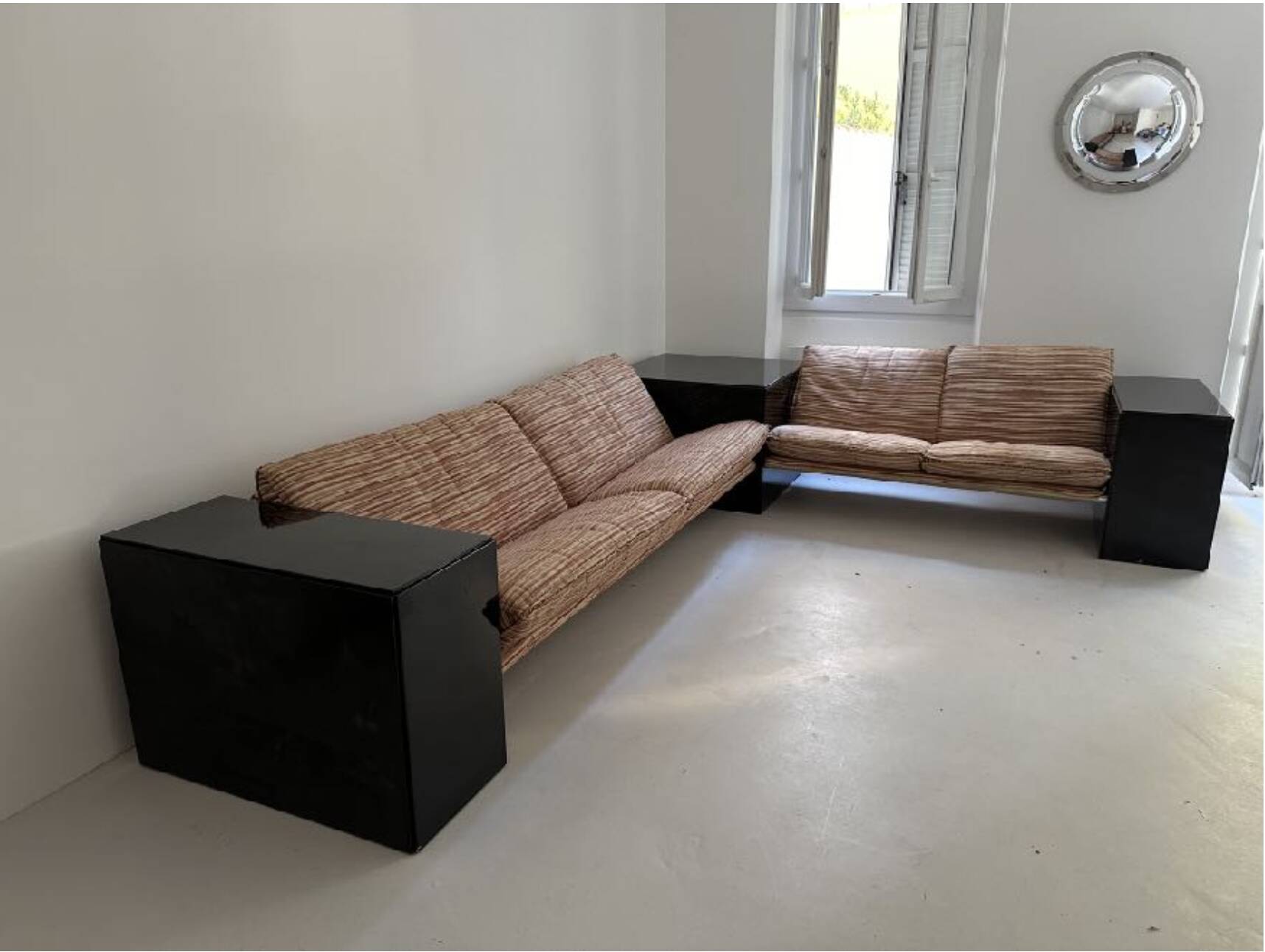 Vintage Italian designer sofa “Modello Alfiona Artlex” – 70s/80s