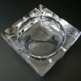 Vintage glass ashtray 1970