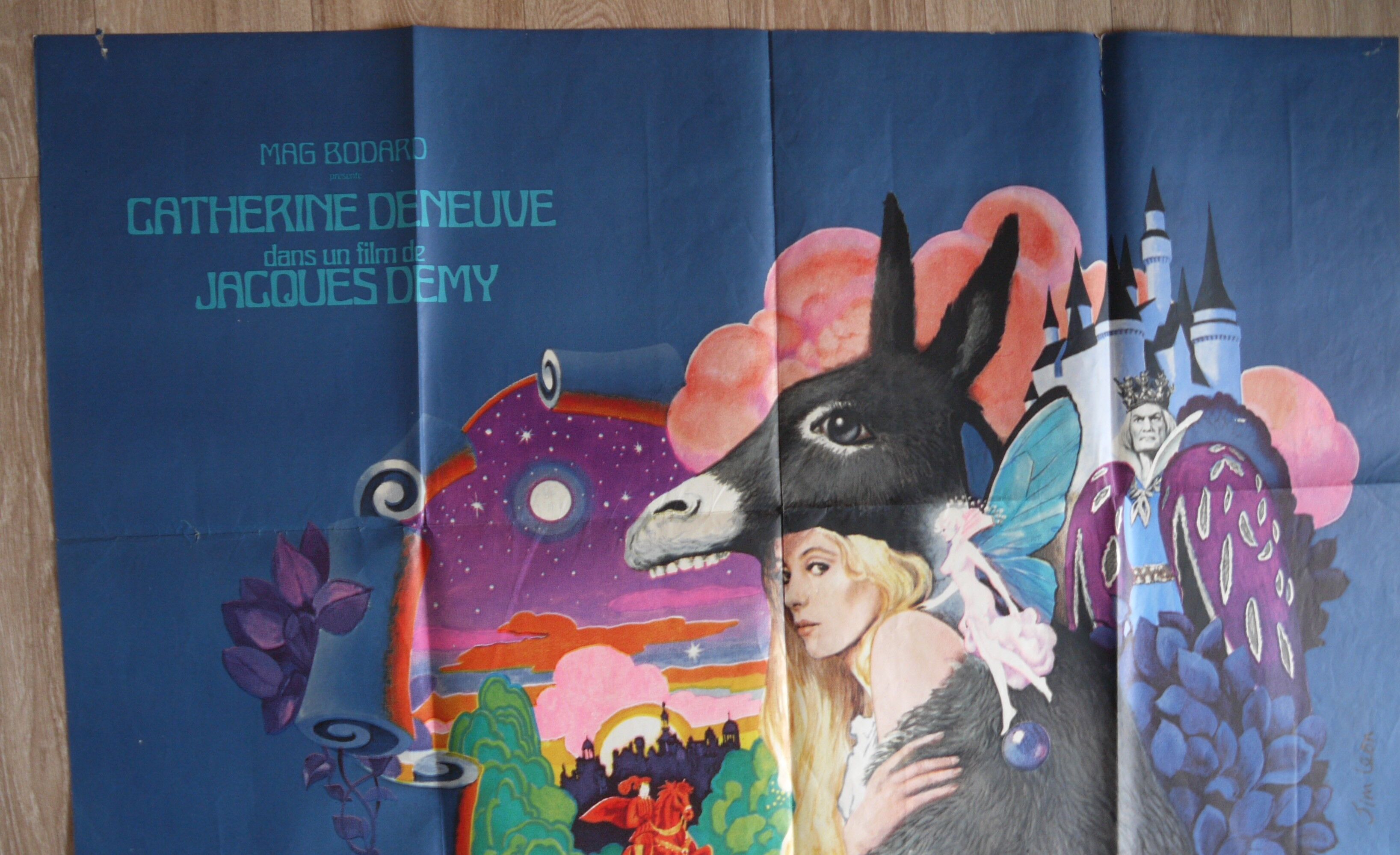 Original cinema poster "PEAU D'ANE" - Catherine Deneuve