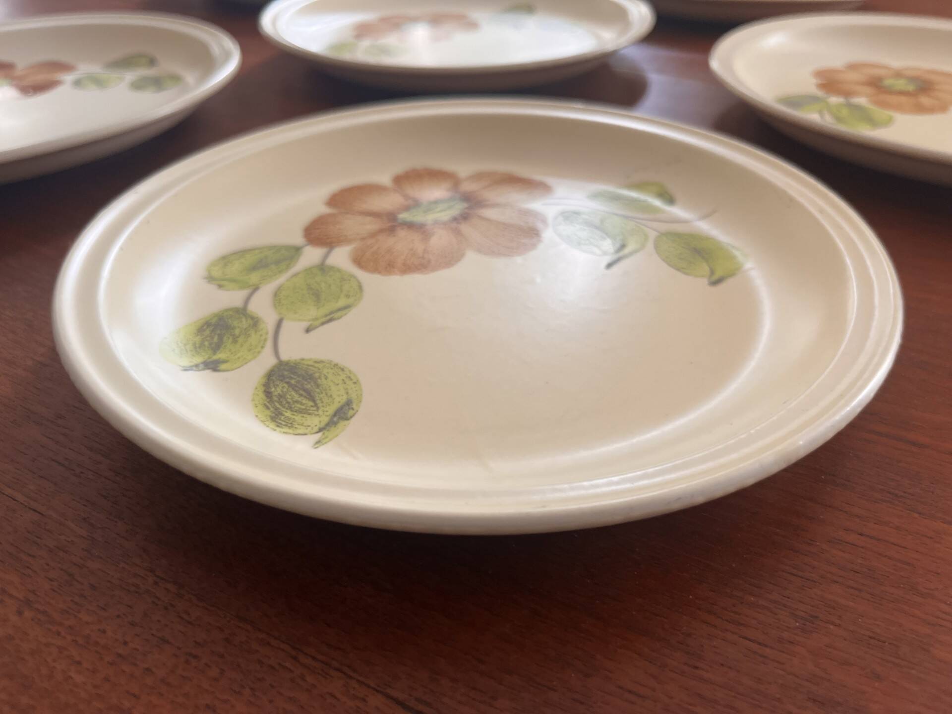 6 plates from the Ateliers d’Art du Revernay France