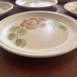 6 plates from the Ateliers d’Art du Revernay France