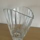 Vintage crystal fan vase