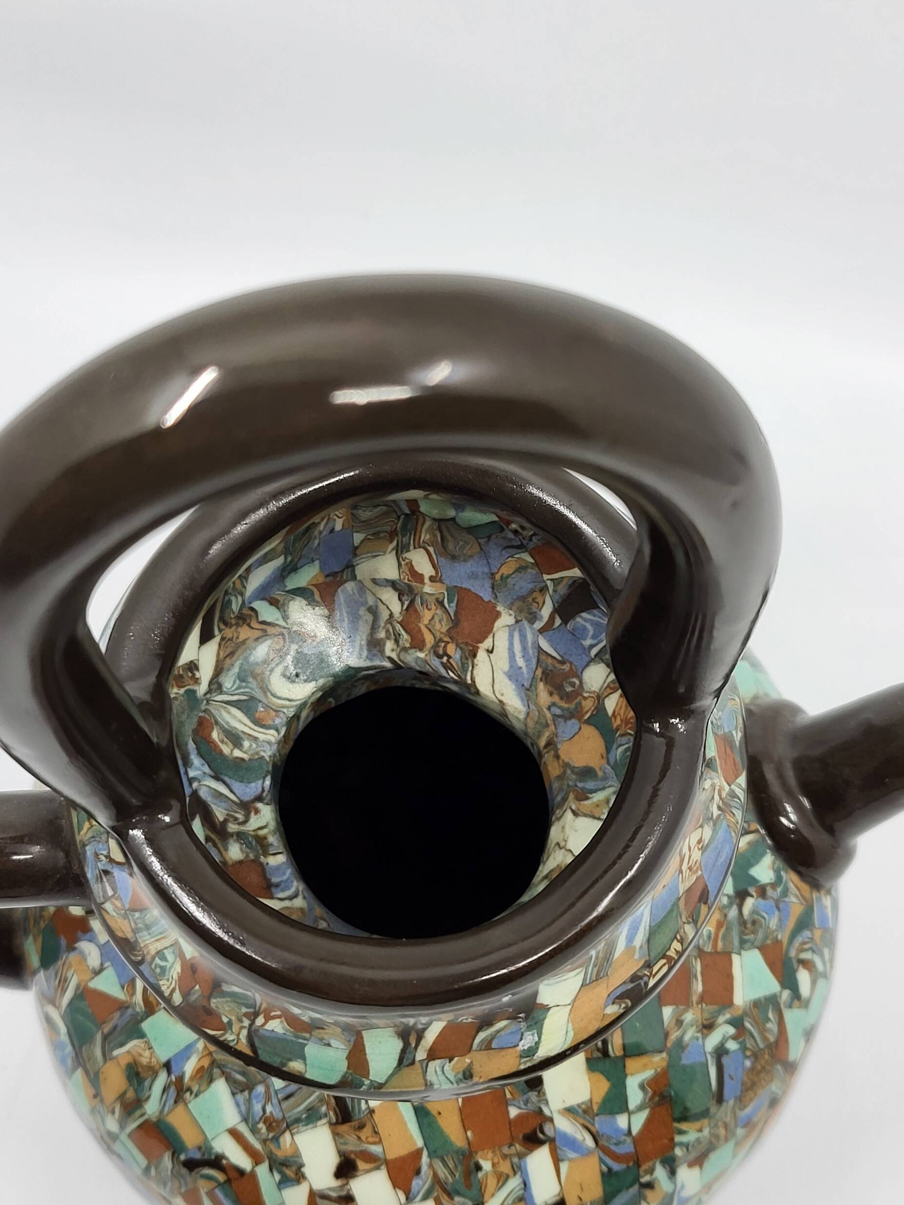 Chevrette Jean Gerbino ceramic, France Côte-d'Azur 1950