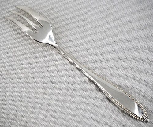 Christofle Albatros, Art Deco, 12 long cake forks, 16.5 cm.