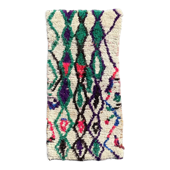 Berber carpet Azilal 75x160 cm