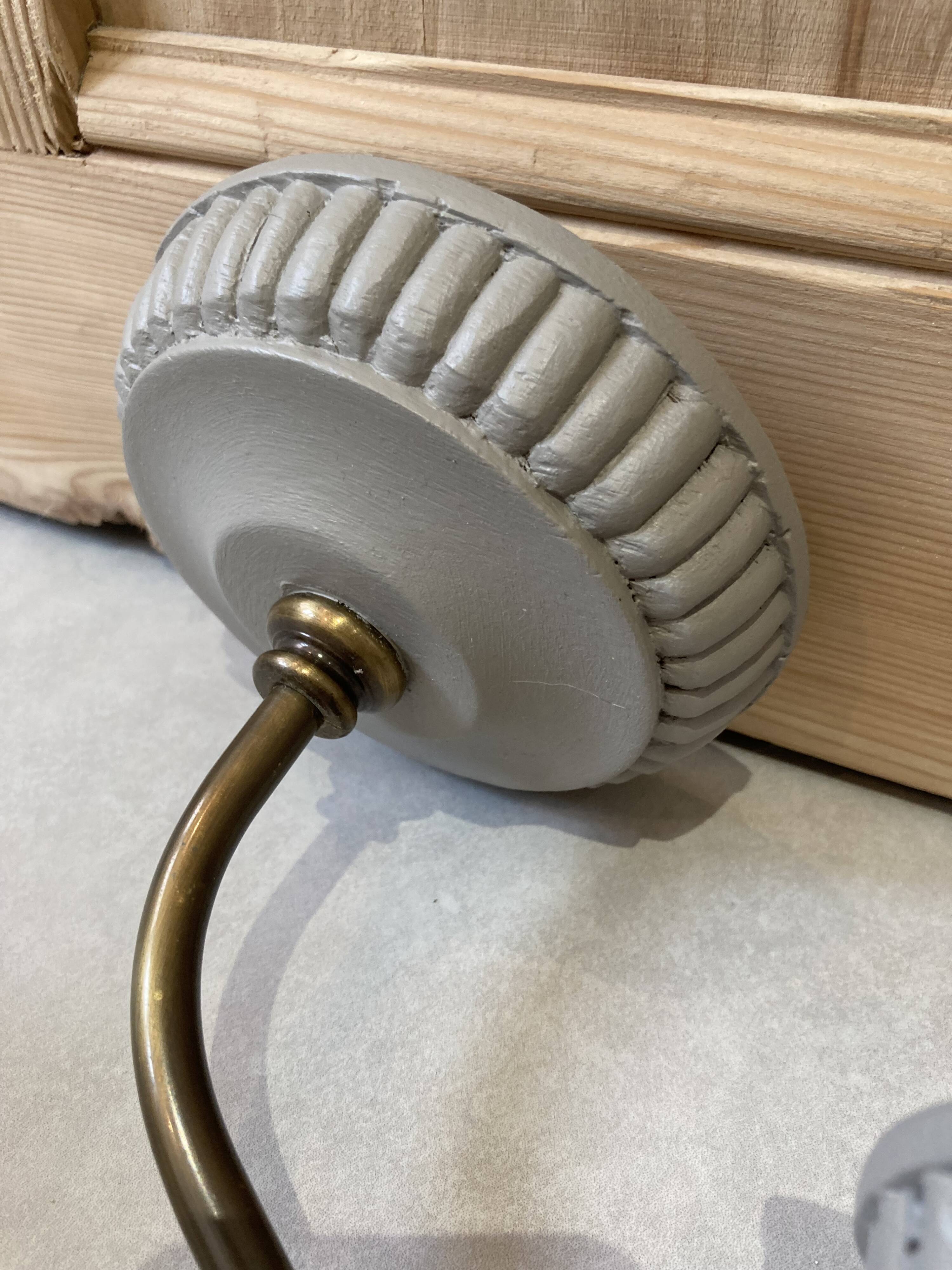 pair of pink Clichy glass wall lights