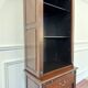 Bibliothèque en acajou anglais classique