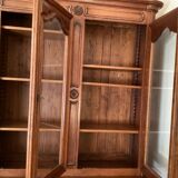 Cherry bookcase stamped Louis Tricoire