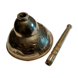 Brass chiseled funnel