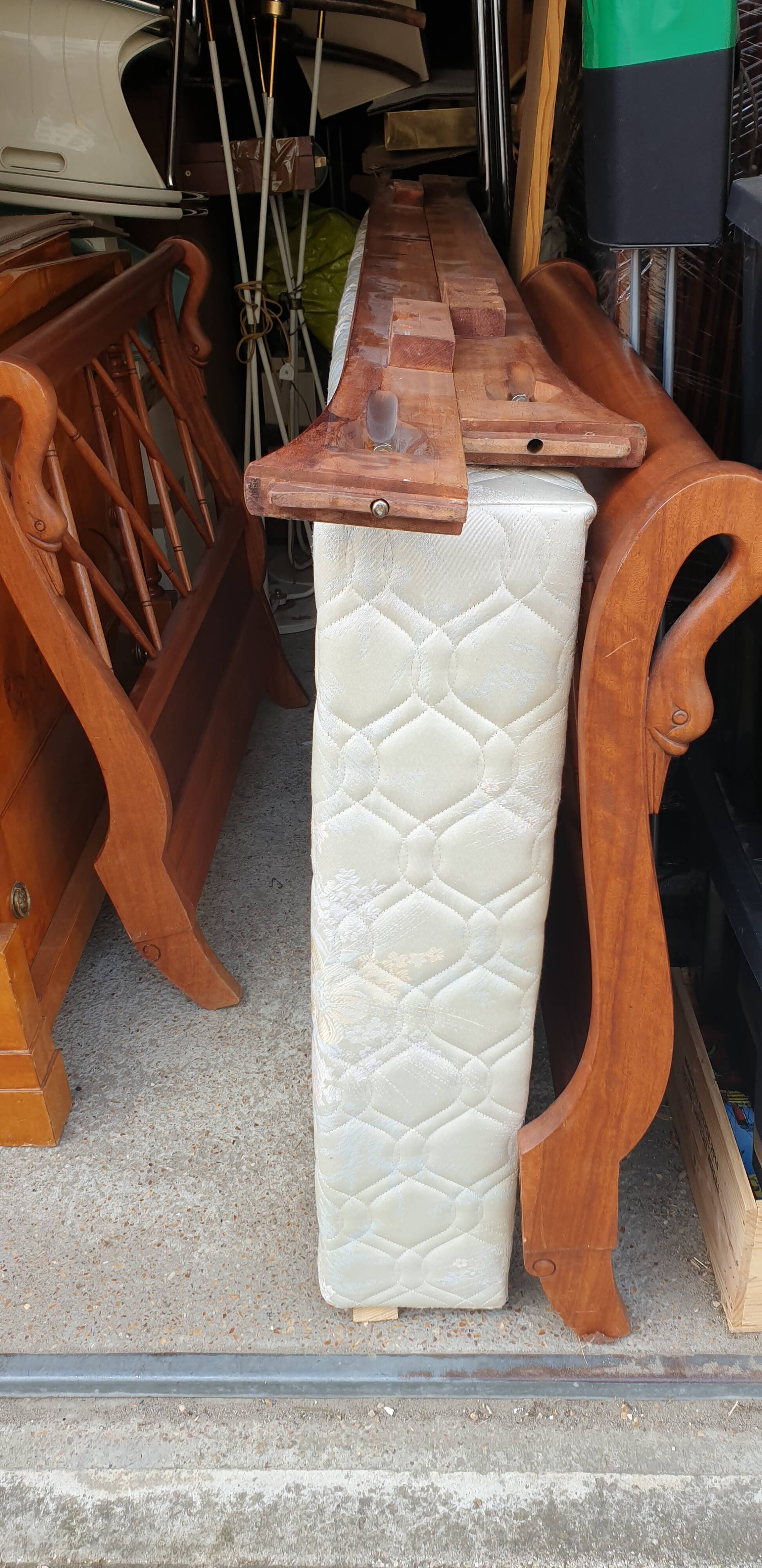 Empire style single bed from the 50s/60s