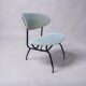 Set of 4 lounge chairs designed by Gastone Rinaldi, Italy, 1950s