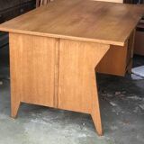 Vintage double workshop desk