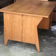 Vintage double workshop desk