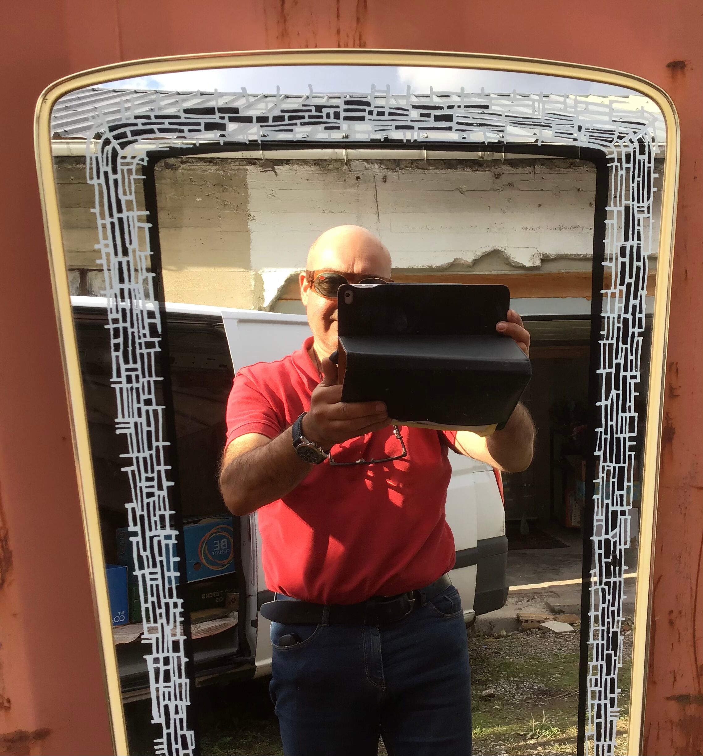 Miroir rétroviseur Rockabilly