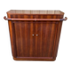 Art Deco style mahogany apartment bar