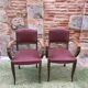 Pair of bridges art deco armchairs