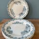 Set of 5 plates Terre De Fer Choisy Le Roi, model "Saigon"