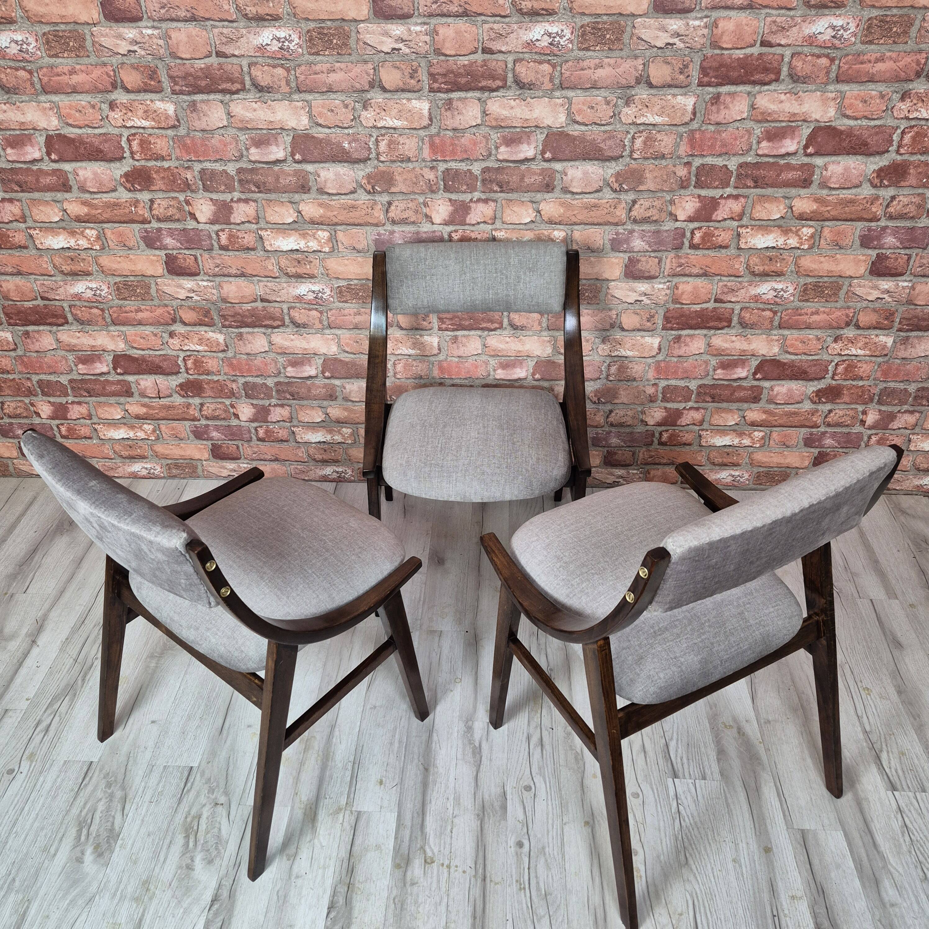 Chaise emblématique GFM-57 "Skoczek" par Juliusz Kędziorek – Mid-Century Modern