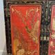 Lacquered Cabinet with Chinese Decorations, France, Art Deco, circa 1940