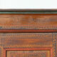 Painted folk art bridal wardrobe 1816