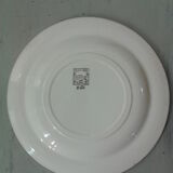 4 plates to ancient dessert Salins model Gigi
