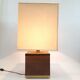Four table lamps