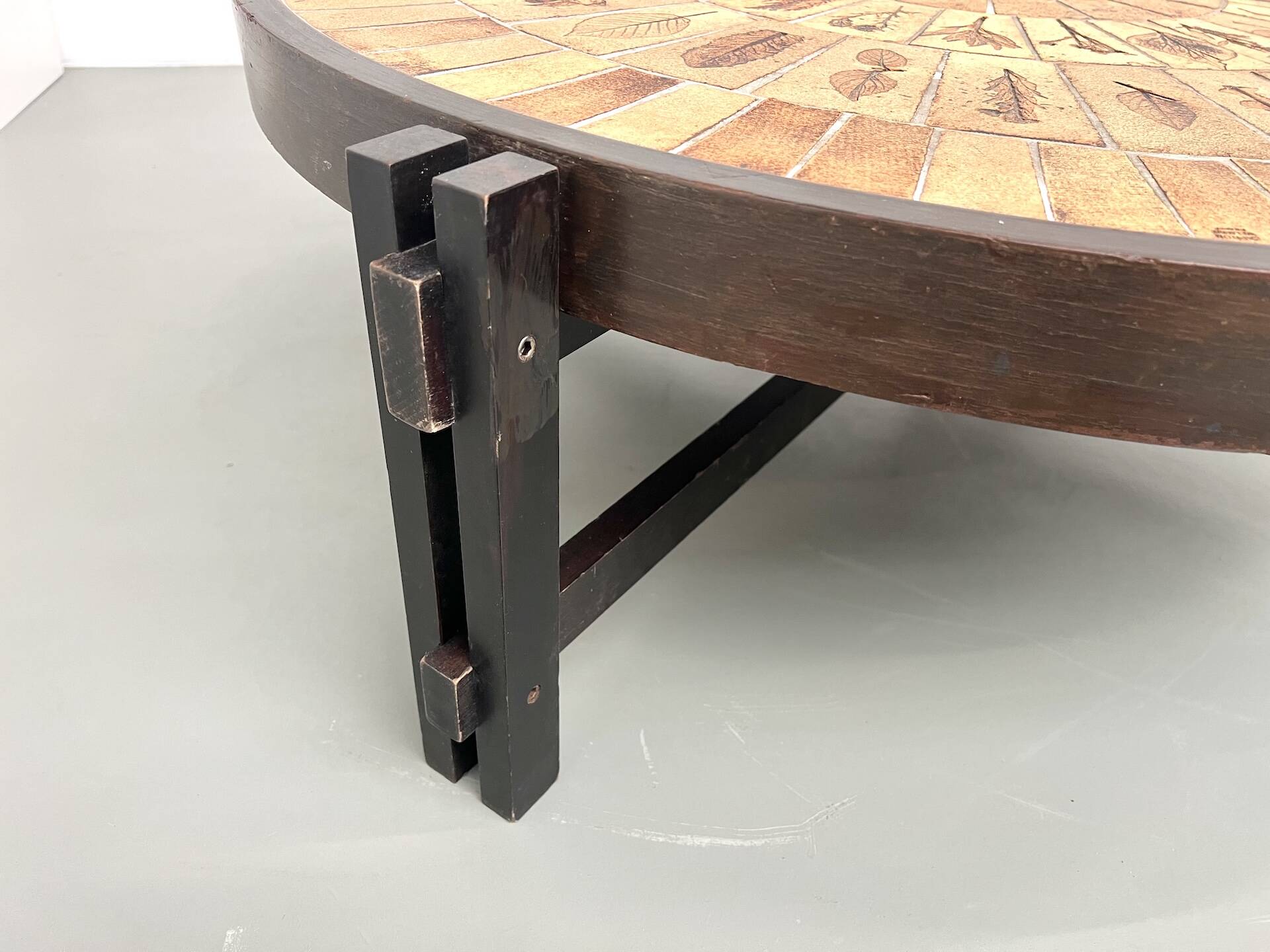 "Les Herbiers" coffee table by Roger Capron