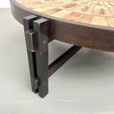 Table basse "Les Herbiers" par Roger Capron