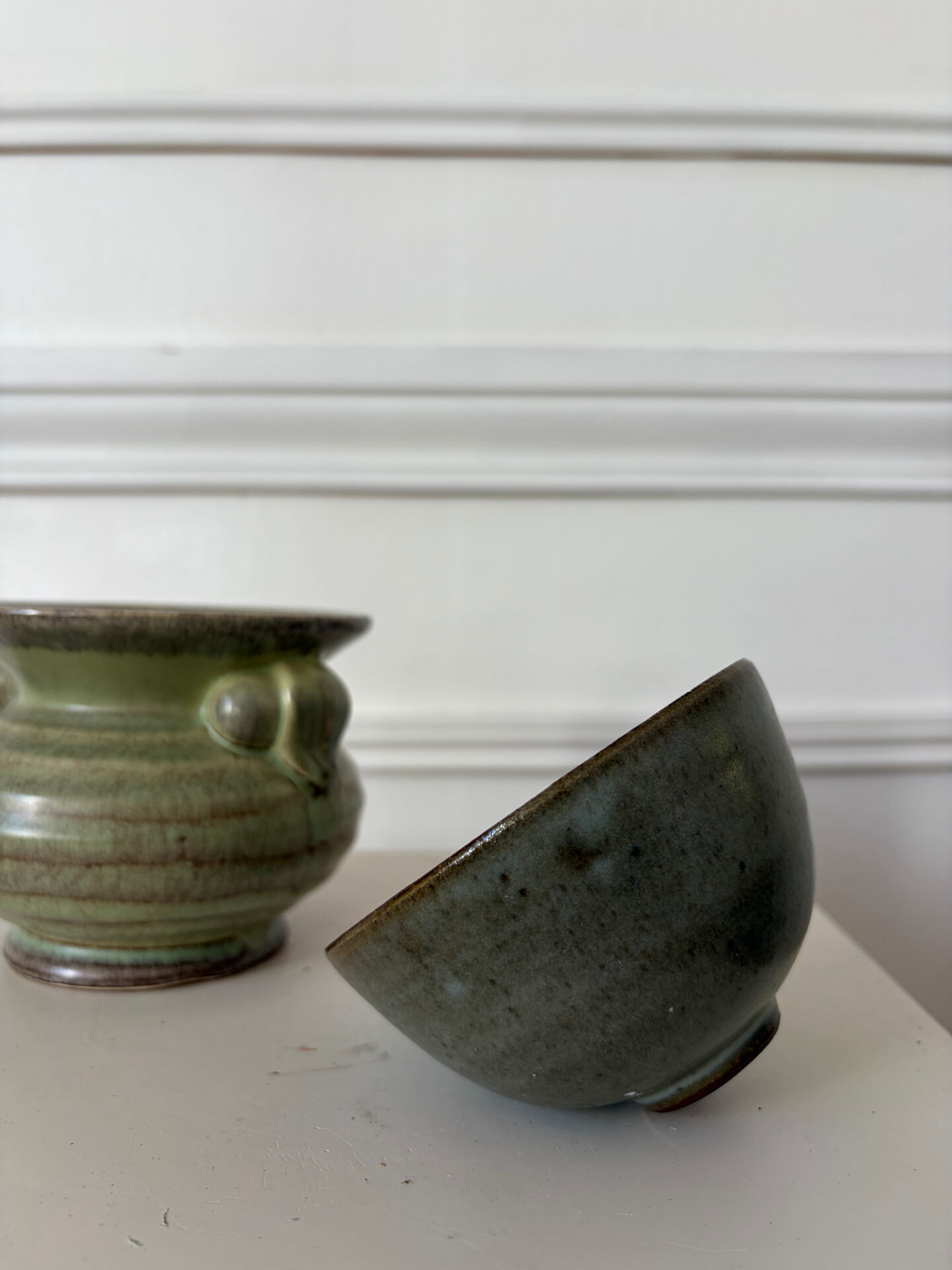 Glazed stoneware bowl type Chawan