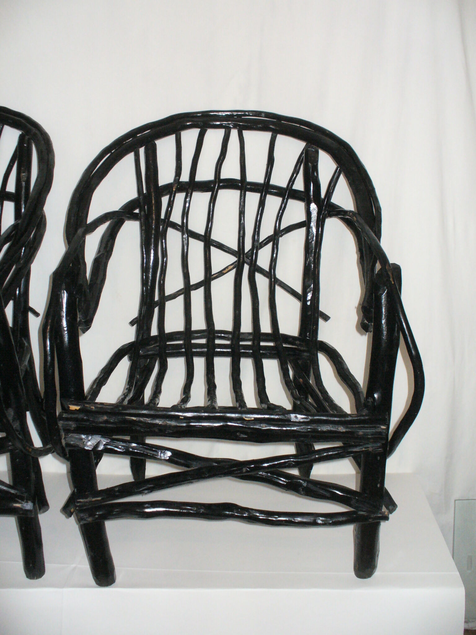 Paire de fauteuils de jardin  des années 50