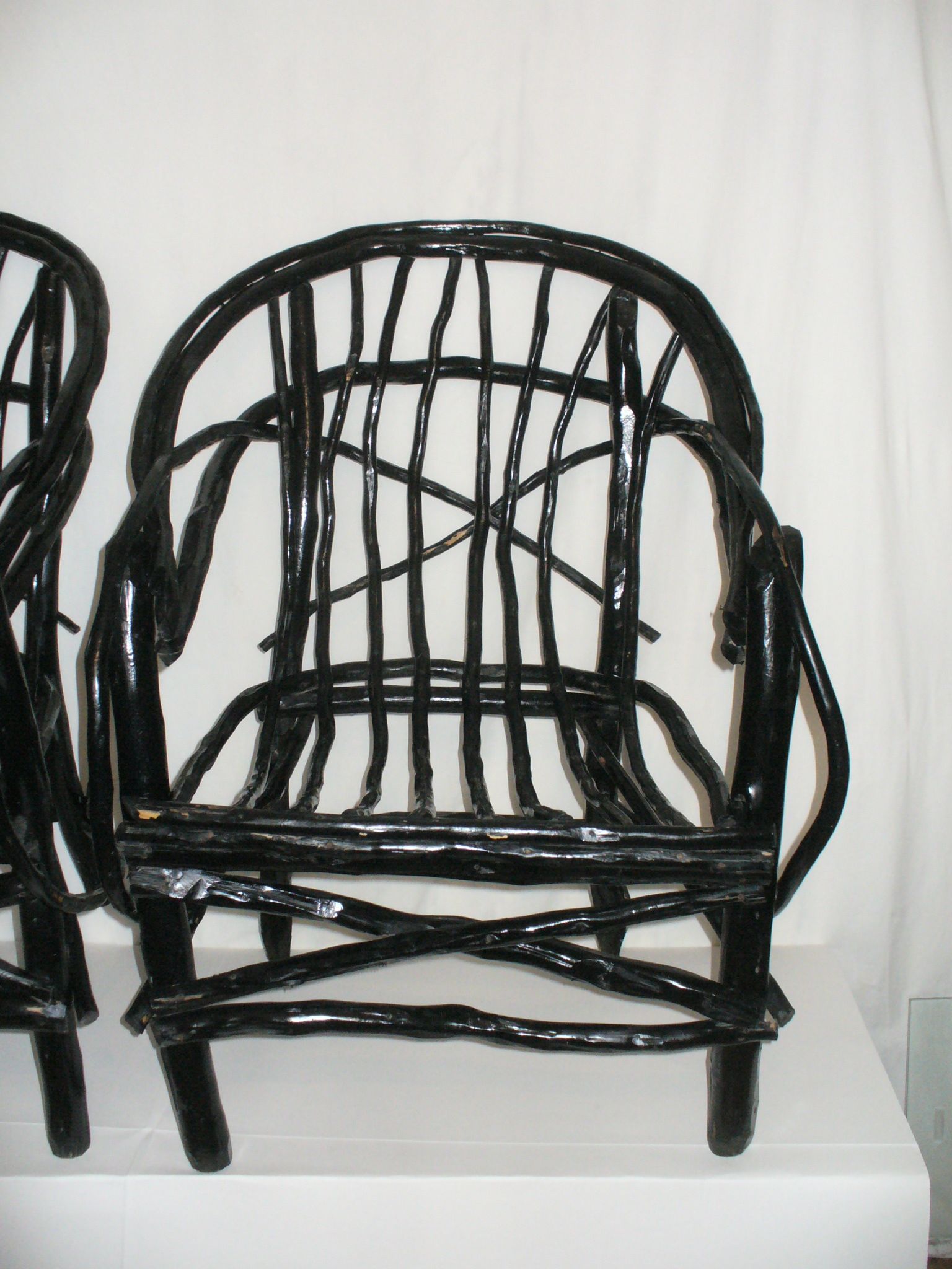 Pair of garden armchairs from the 50s