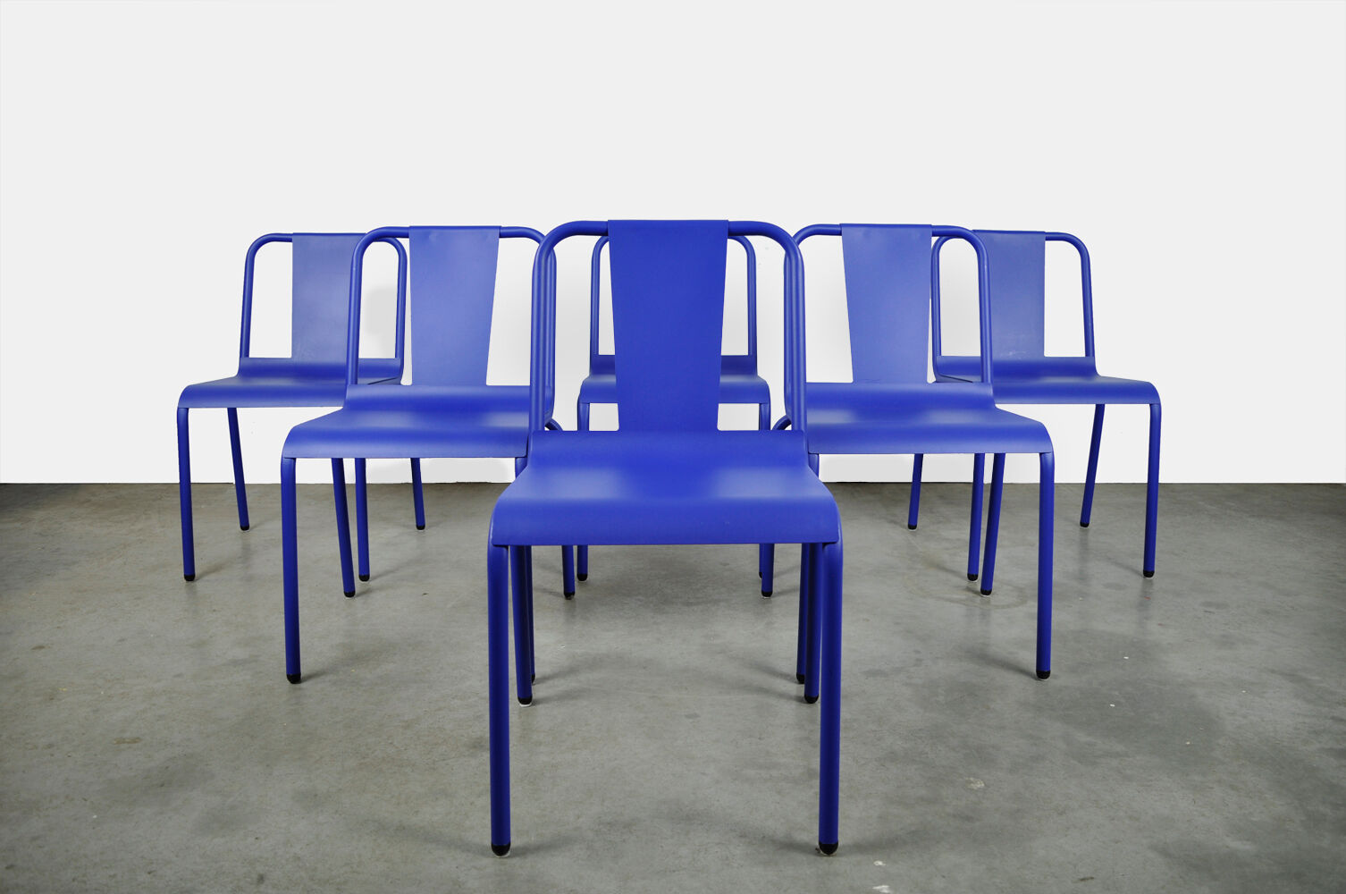 Set of 6 design chairs by Isi Design Group produced by Isimar 2000 Spain