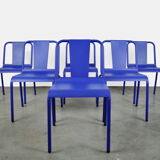 Set of 6 design chairs by Isi Design Group produced by Isimar 2000 Spain