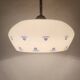 Opaline glass pendant light