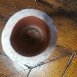 Ceramic vase signed Mail