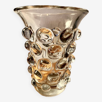 Bamako vase signed R Lalique