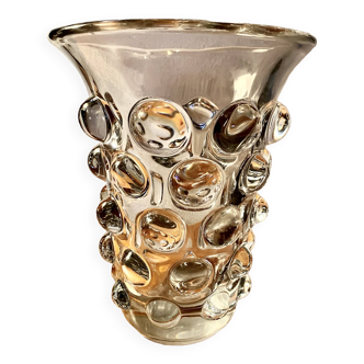 Bamako vase signed R Lalique