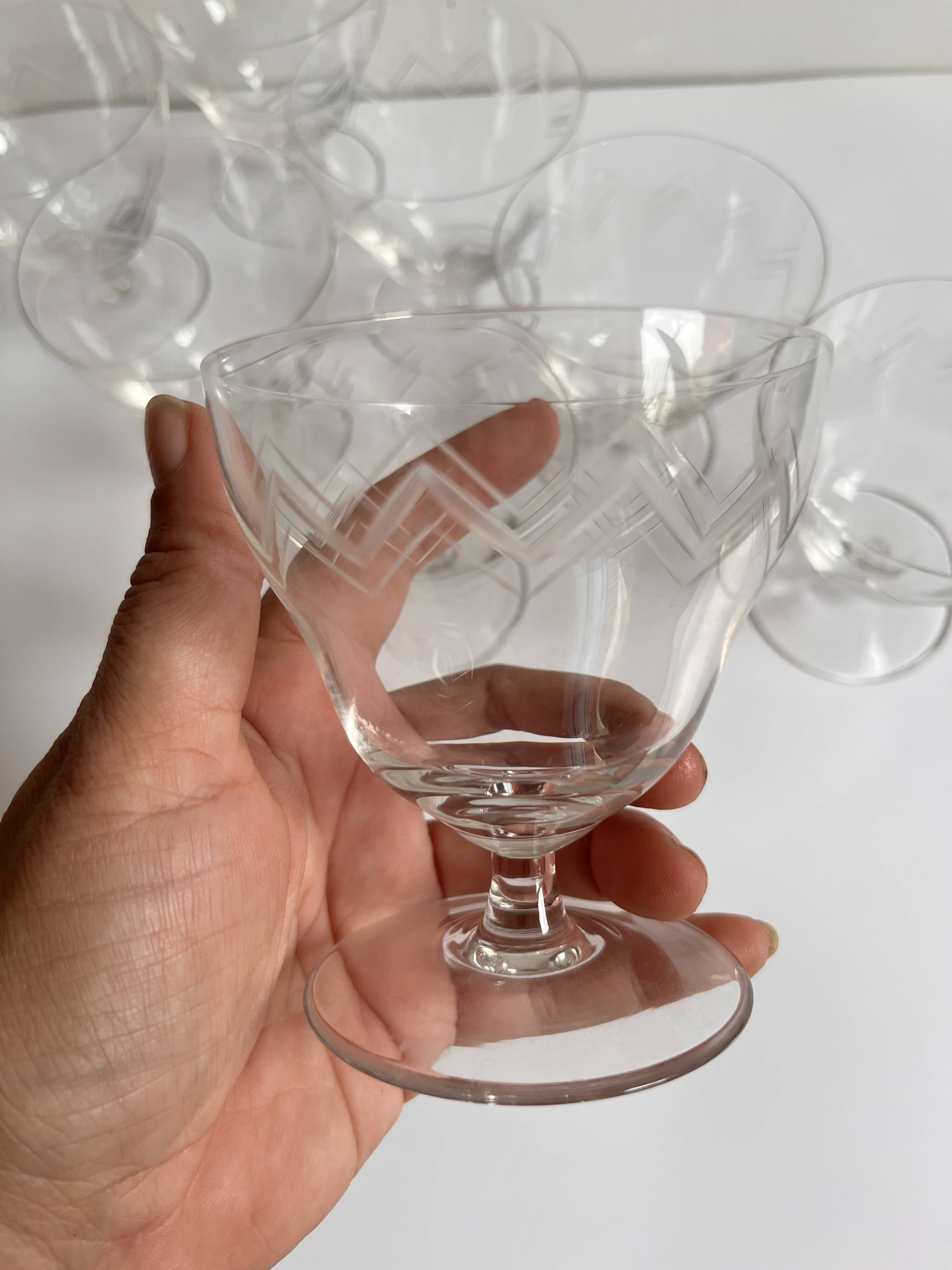 Art Deco glasses
