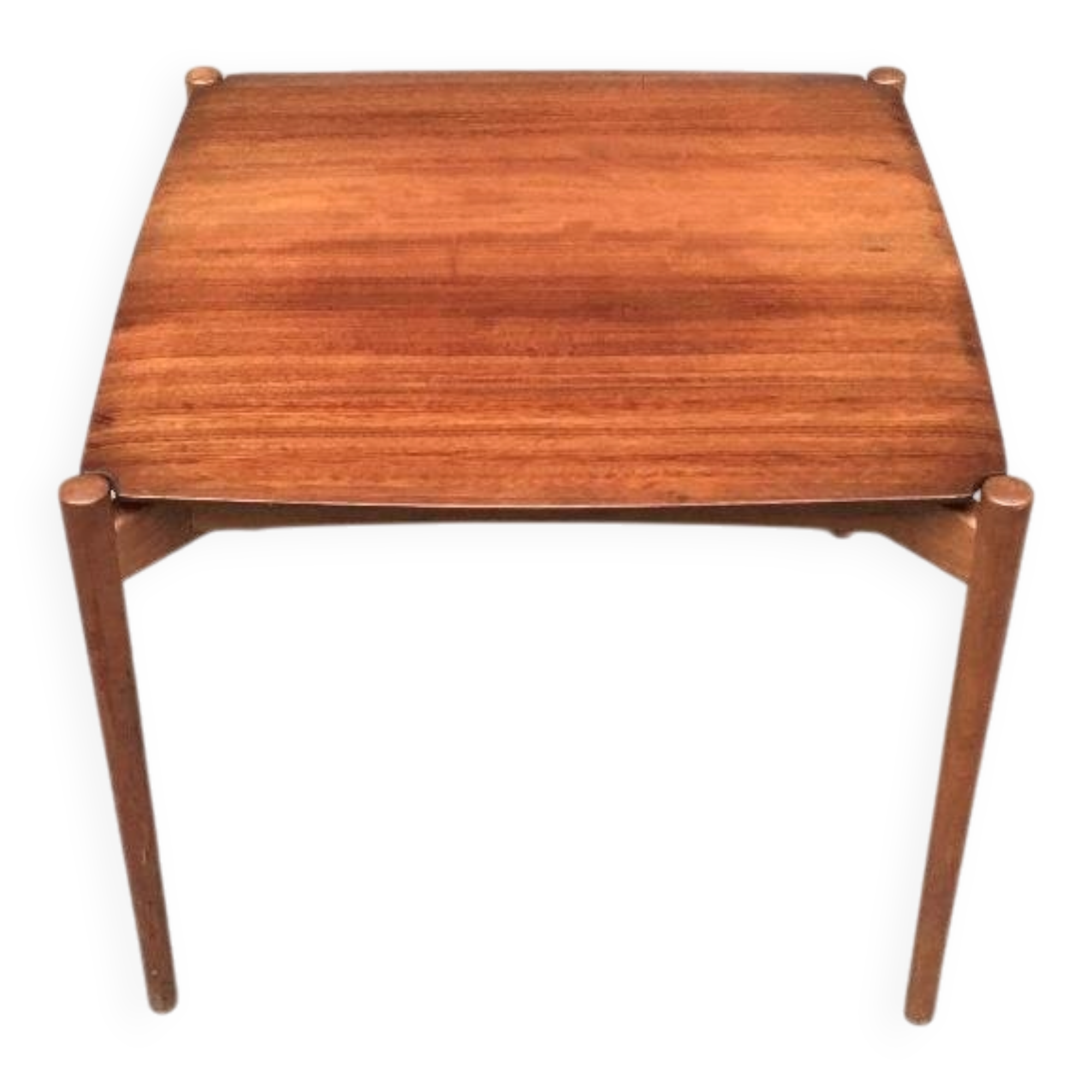 Mid-century German coffee table series 400 in teak by Hartmut Lohmeyer for Wilkhahn, 1950s.