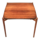 Mid-century German coffee table series 400 in teak by Hartmut Lohmeyer for Wilkhahn, 1950s.