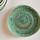 Set of 9 plates 1970 in stoneware Mousse de Nierderviller
