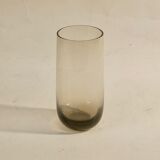 lot 5 vintage brown orangeade glasses 1970 Scandinavian style