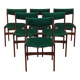 Set of six teak chairs, Danish design, 1970s, production: Denmark