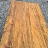 Oak farmhouse table with drawer