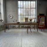 XL farmhouse table in beech and pine 3m