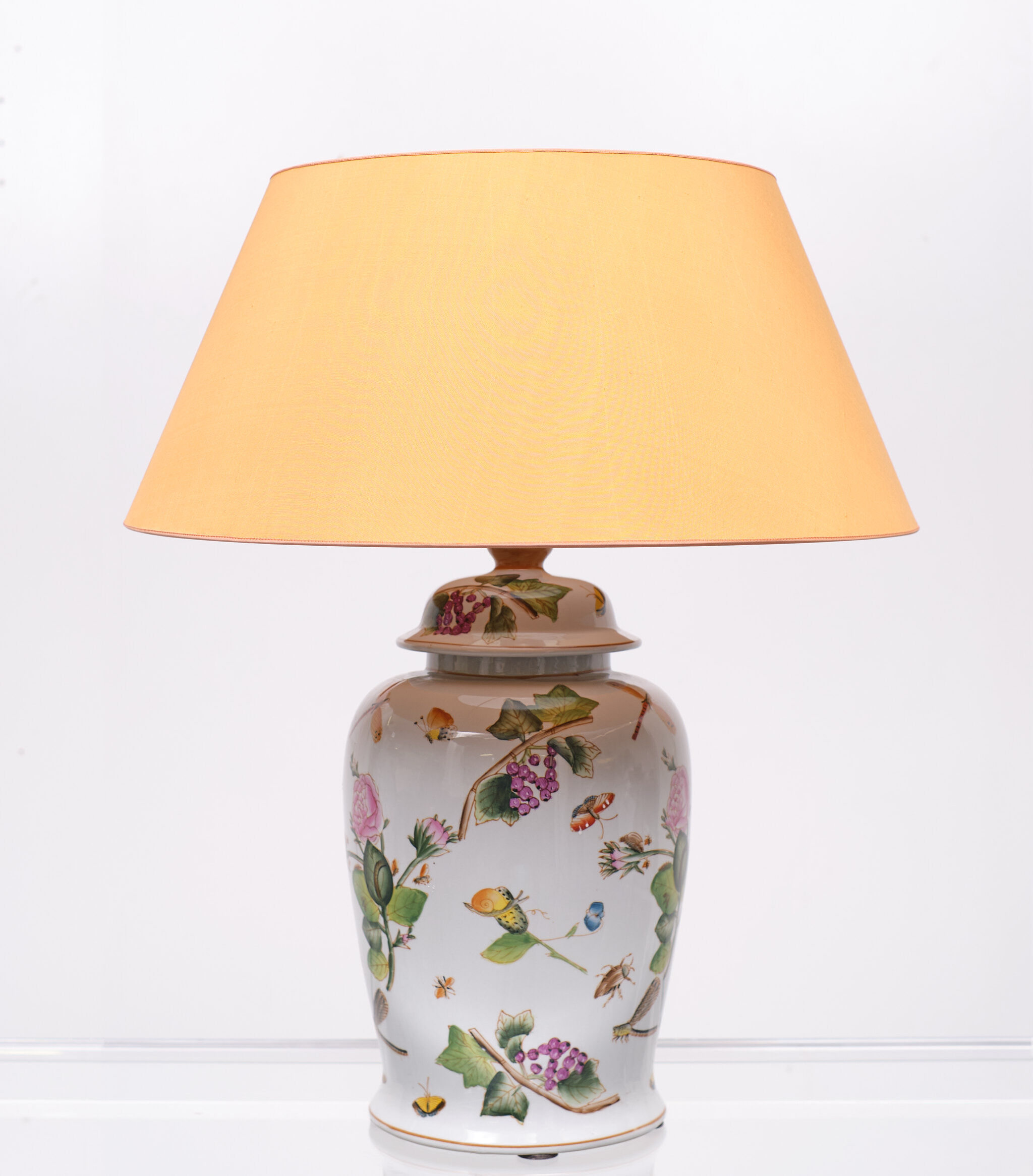 Classic hand-painted table lamp, germany