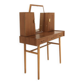 Scandinavian teak dressing table, Sweden, 1960