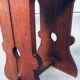 Amsterdam School Design Oak Handle Stool, Netherlands, 1920s